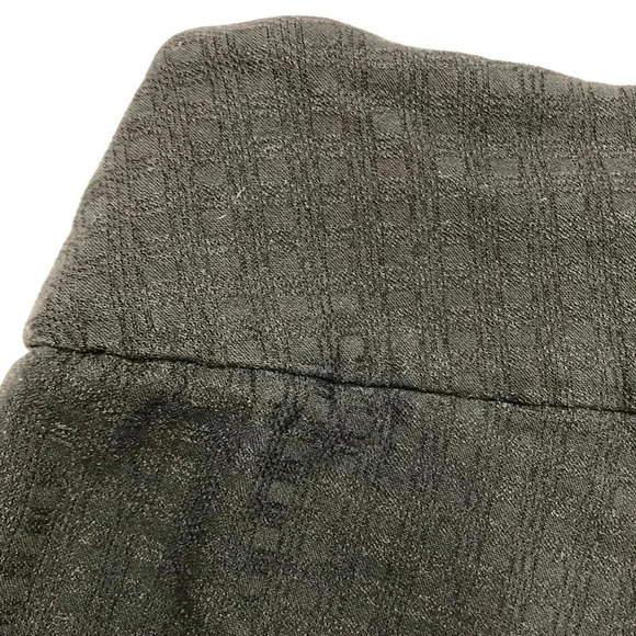 S.C.  & Co Bermuda Shorts Black Square Pattern Size 8 - Picture 13 of 16